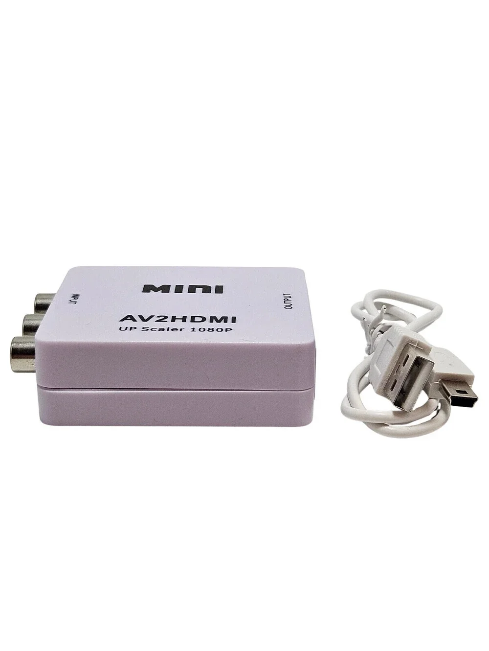 RCA AV to HDMI Converter Adapter V2 1080P Composite CVBS Retro Game Console TV